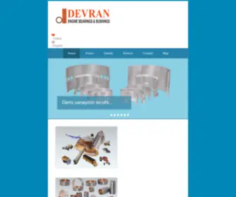 Devran.com.tr(Devran Motor Yataklar) Screenshot