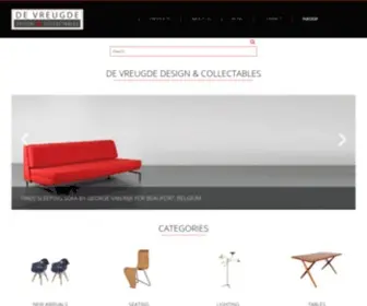 Devreugdedesign.com(De Vreugde Design & Collectables) Screenshot
