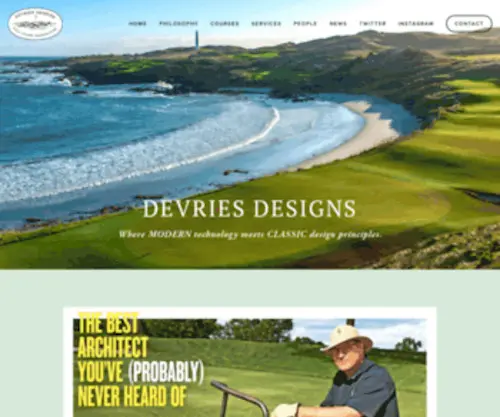 Devriesdesigns.com(DeVries Designs) Screenshot