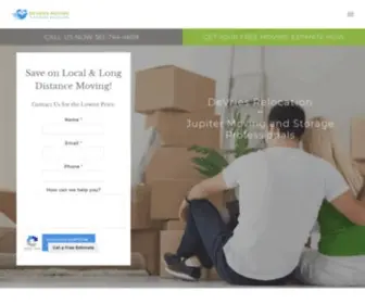 Devriesrelocation.com(DeVries Moving & Storage) Screenshot