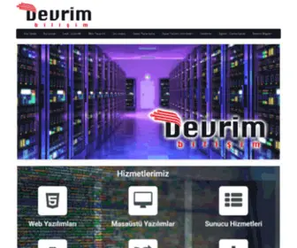 Devrimbilisim.com(Web tasarım) Screenshot