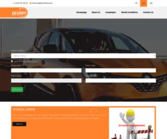 Devrimoto.com(TRABZON RENT A CAR) Screenshot