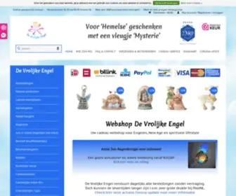 Devrolijkeengel.nl(Webshop De Vrolijke Engel) Screenshot