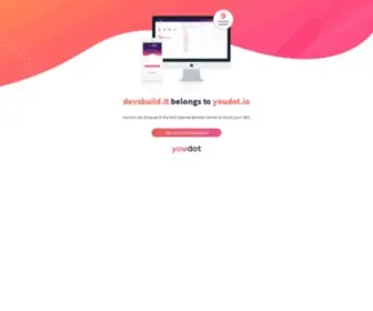Devsbuild.it(This domain was registered by) Screenshot