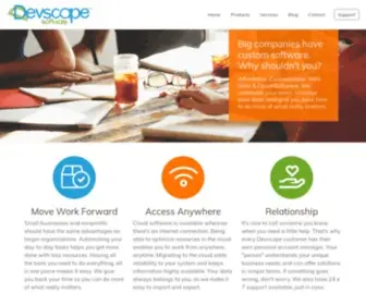 Devscapesoftware.com(Devscape cloud software) Screenshot