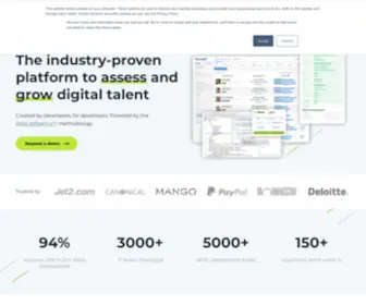 Devskiller.com(The digital skills assessment and growth platform) Screenshot