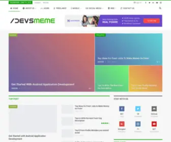 Devsmeme.com(Devs Meme) Screenshot