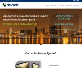 Devsoft.co.ao(Consultoria e Sistemas) Screenshot