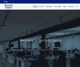 Devsoftdigital.com(Software Development Digital Marketing) Screenshot