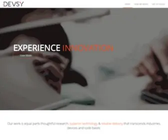 Devsy.com(Web Design) Screenshot