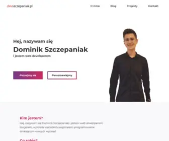 Devszczepaniak.pl(Blog) Screenshot