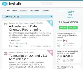 Devtalk.com(Devtalk) Screenshot