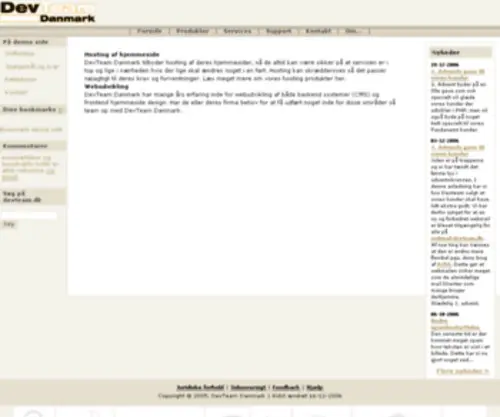 Devteam.dk(Devteam Danmark) Screenshot