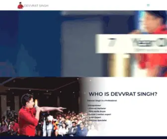 Devvratsingh.com(Devvrat Singh) Screenshot