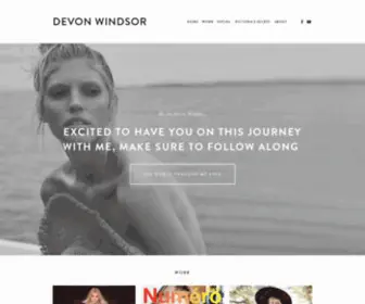 DevWindsor.com(DEVON WINDSOR) Screenshot