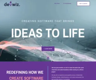 DevWiz.com.au(Mobile App and Web Application Development Agency in Sydney) Screenshot