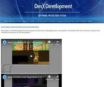 DevXdevelopment.com(DevXdevelopment) Screenshot