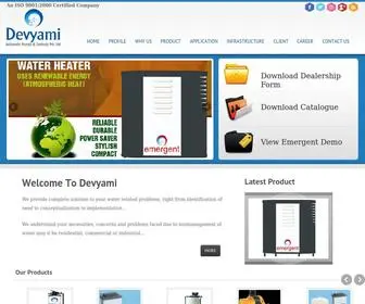 Devyami.com(Devyami Automatic Pumps and Control Pvt) Screenshot