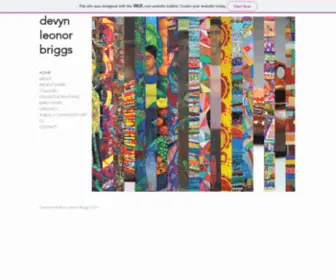 Devynleonorbriggs.com(Devyn Leonor Briggs Portfolio) Screenshot