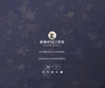 DevZeng.com(曾静的技术博客) Screenshot