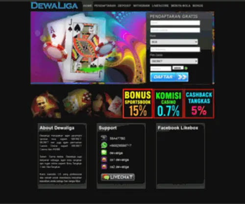 Dewaliga.com(Dewaliga) Screenshot