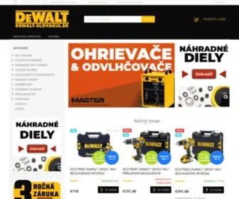 Dewalt-Slovakia.sk(Predaj) Screenshot