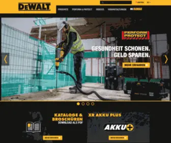 Dewalt.at(Industrielle Maschinen) Screenshot