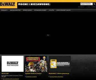 Dewalt.pl(Elektronarzedzia przemys) Screenshot