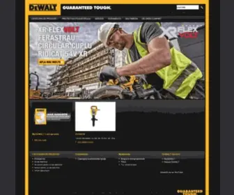 Dewalt.ro(Scule pentru constructii) Screenshot