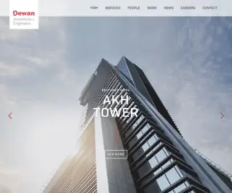 Dewan-Architects.com(Architecture, Engineering & Planning Firm) Screenshot
