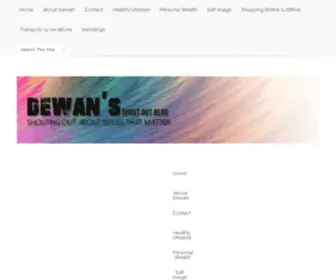 Dewanpers.org(Dewan's Shout Out Blog) Screenshot