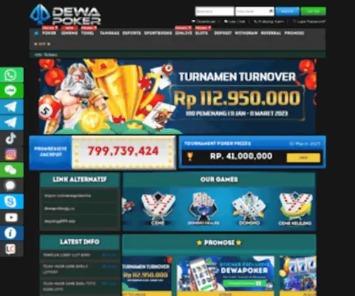 Dewapoker.asia Screenshot