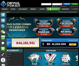 Dewapokerboss.online Screenshot