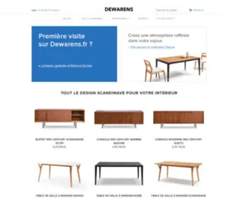 Dewarens.fr(Meubles Dewarens) Screenshot