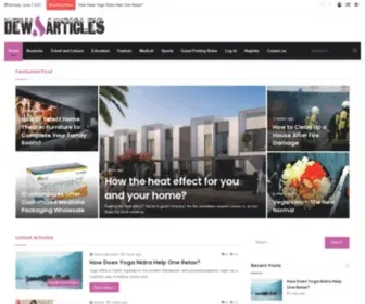 Dewarticles.com(Business) Screenshot