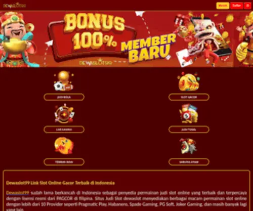 Dewaslot99.net(Dewaslot 99) Screenshot