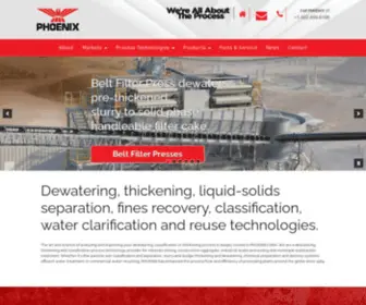 Dewater.com(Dewatering & Liquid Solid Separation) Screenshot