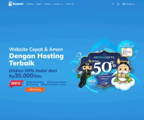 Dewaweb.com(Web Hosting Indonesia Terbaik) Screenshot
