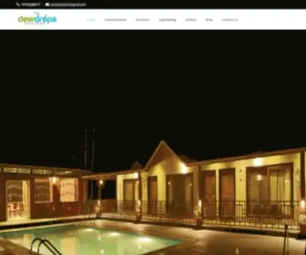 Dewdropsdandeli.com(Dewdrops Jungle Resort in Dandeli) Screenshot