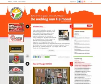 DeweblogVanhelmond.nl(De weblog van Helmond) Screenshot