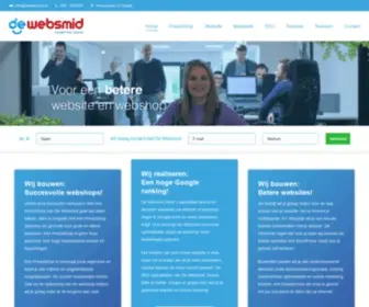 Dewebsmid.nl(Professionele Websites en PrestaShops) Screenshot