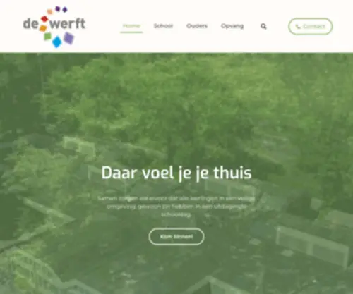 Dewerft.nl(Kbs De Werft) Screenshot