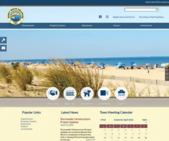 Deweybeachpatrol.com(Town of Dewey Beach Delawarehome) Screenshot