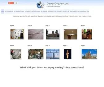 Deweydigger.com(Dewey) Screenshot