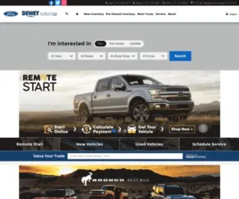 Deweyford.com(Dewey Ford) Screenshot