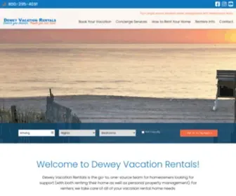 Deweyvacationrentals.com(Dewey Beach Rental Community) Screenshot