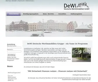 Dewi-GMBH.de(DeWI Gruppe) Screenshot