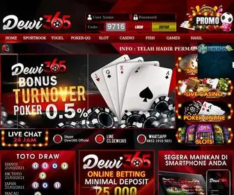 Dewi365.com(Website Bola online) Screenshot