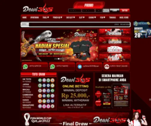 Dewi365.me Screenshot