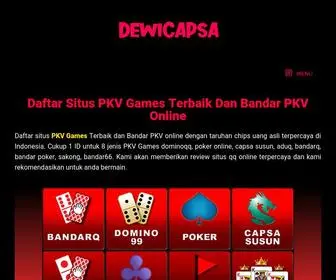 Dewicapsa.com Screenshot